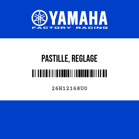 PASTILLE, REGLAGE