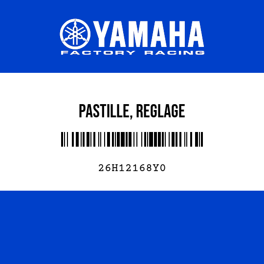 PASTILLE, REGLAGE