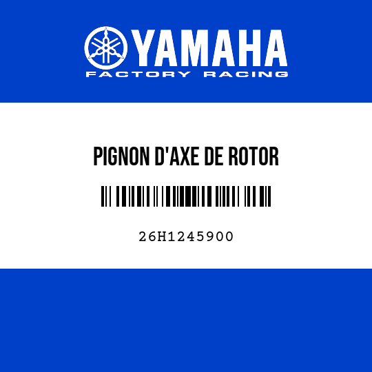 PIGNON D'AXE DE ROTOR