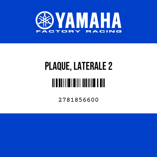 PLAQUE, LATERALE 2