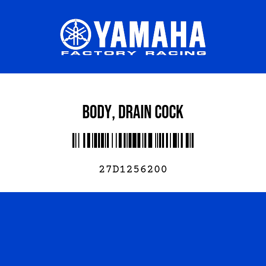 BODY, DRAIN COCK
