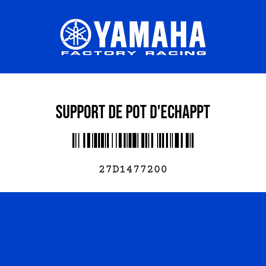 SUPPORT DE POT D'ECHAPPT