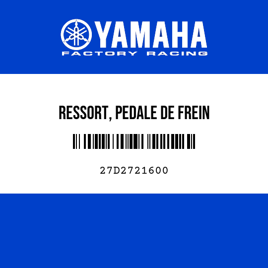 RESSORT, PEDALE DE FREIN