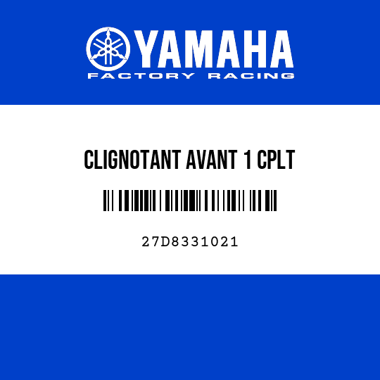 CLIGNOTANT AVANT 1 CPLT