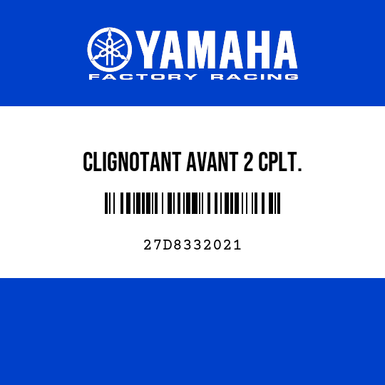 CLIGNOTANT AVANT 2 CPLT.