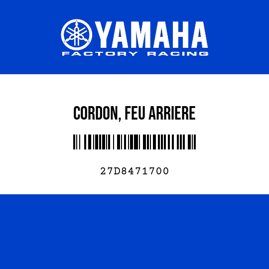CORDON, FEU ARRIERE