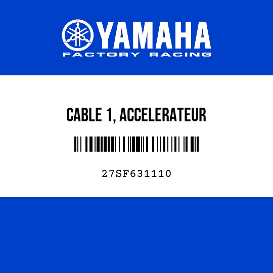 CABLE 1, ACCELERATEUR