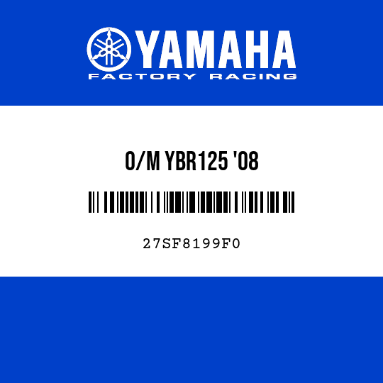 O/M YBR125 '08