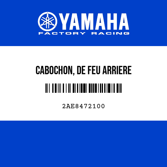 CABOCHON, DE FEU ARRIERE