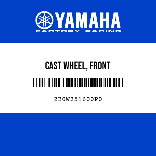 CAST WHEEL, FRONT