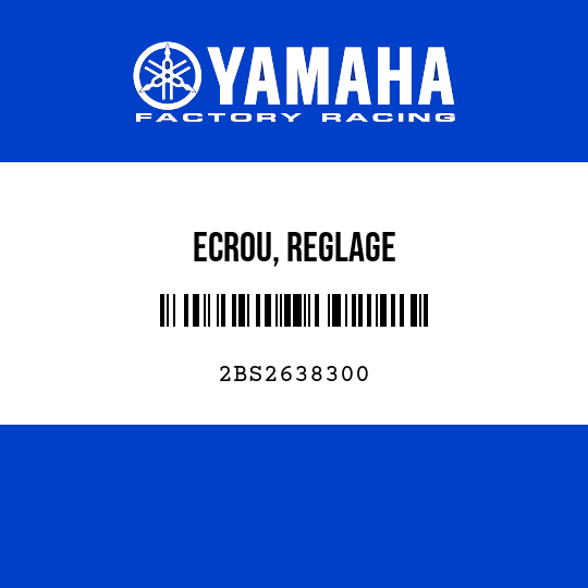ECROU, REGLAGE