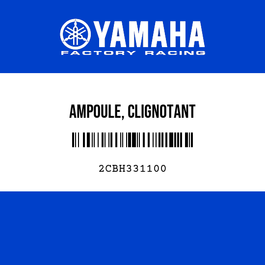 AMPOULE, CLIGNOTANT