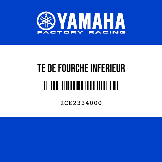 TE DE FOURCHE INFERIEUR