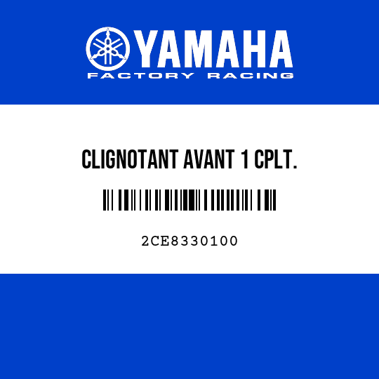 CLIGNOTANT AVANT 1 CPLT.