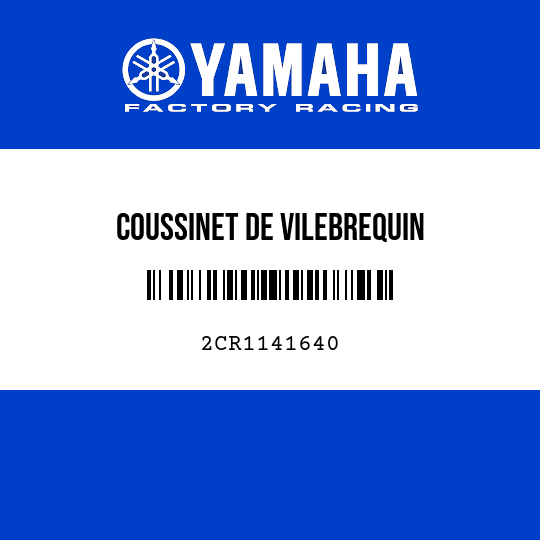 COUSSINET DE VILEBREQUIN