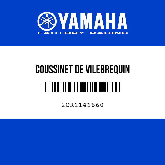 COUSSINET DE VILEBREQUIN