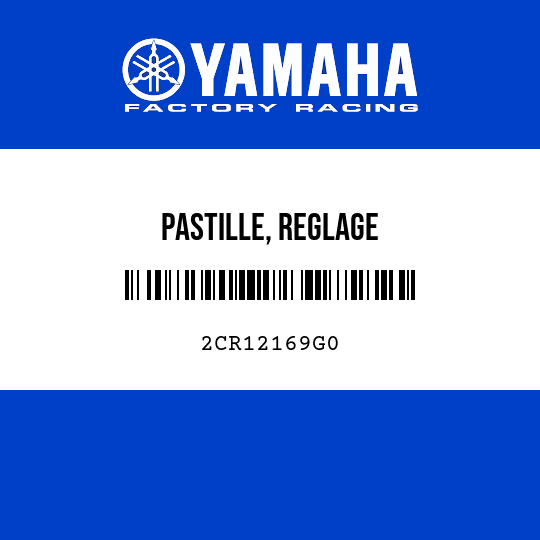 PASTILLE, REGLAGE