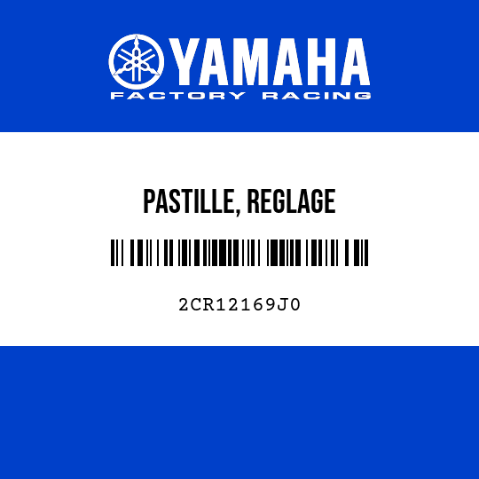 PASTILLE, REGLAGE