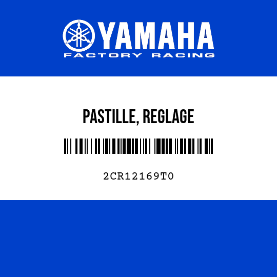 PASTILLE, REGLAGE