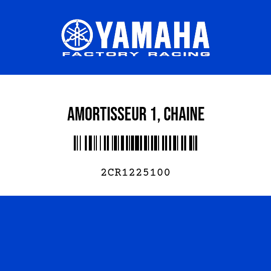 AMORTISSEUR 1, CHAINE
