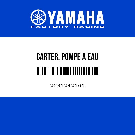 CARTER, POMPE A EAU