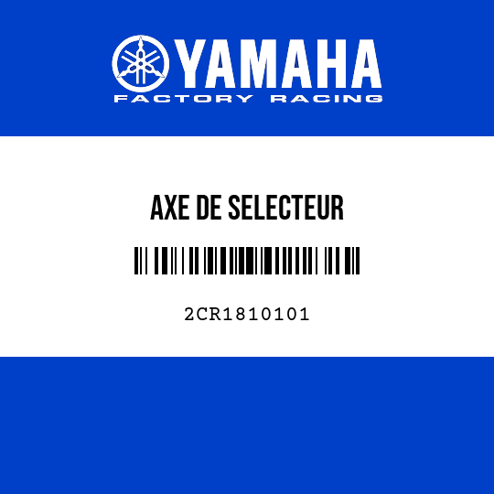 AXE DE SELECTEUR