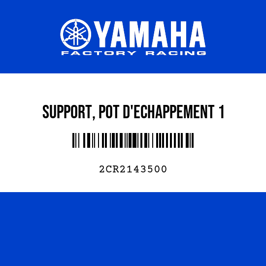 SUPPORT, POT D'ECHAPPEMENT 1