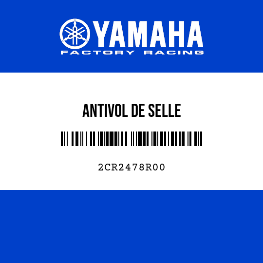 ANTIVOL DE SELLE