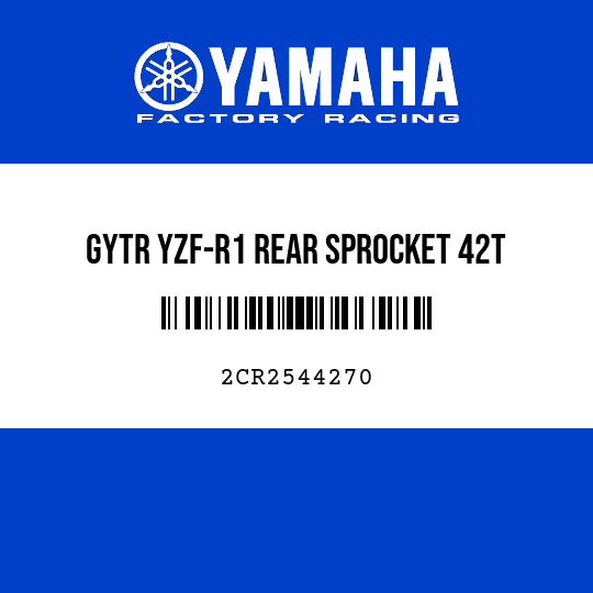 GYTR YZF-R1 REAR SPROCKET 42T