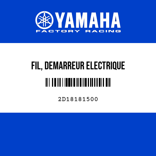 FIL, DEMARREUR ELECTRIQUE
