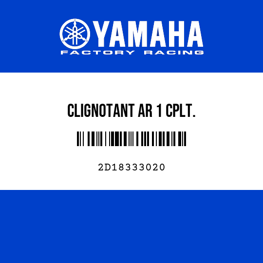 CLIGNOTANT AR 1 CPLT.