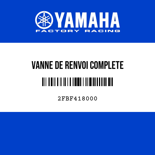 VANNE DE RENVOI COMPLETE