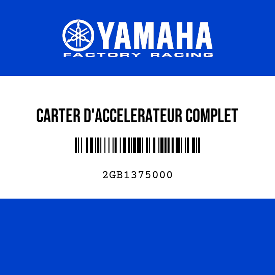CARTER D'ACCELERATEUR COMPLET