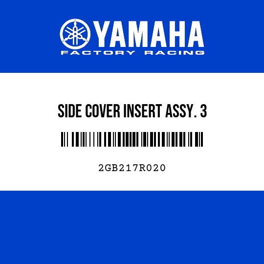 SIDE COVER INSERT ASSY. 3
