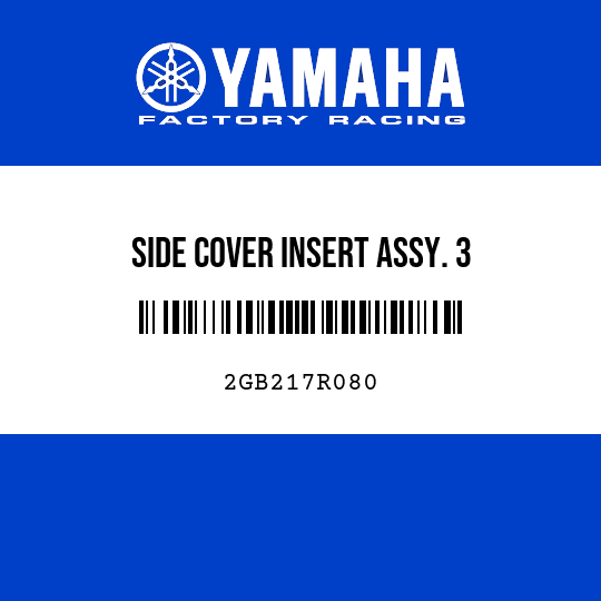 SIDE COVER INSERT ASSY. 3