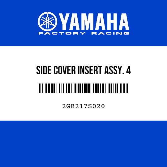 SIDE COVER INSERT ASSY. 4
