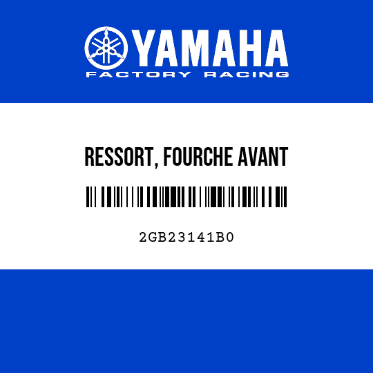 RESSORT, FOURCHE AVANT
