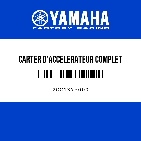 CARTER D'ACCELERATEUR COMPLET