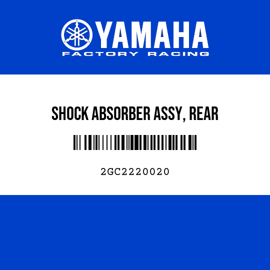 SHOCK ABSORBER ASSY, REAR