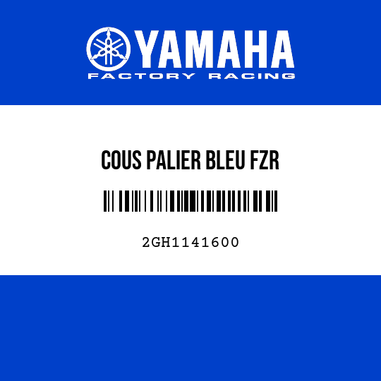 COUS PALIER BLEU FZR