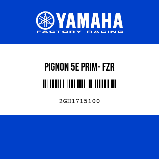 PIGNON 5E PRIM- FZR