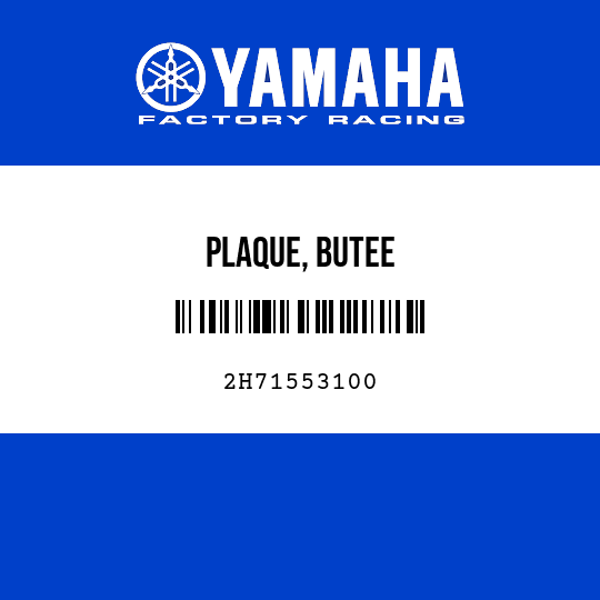 PLAQUE, BUTEE