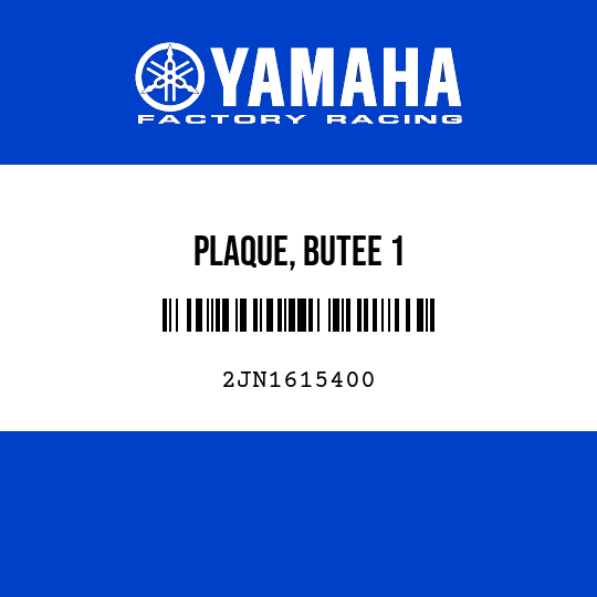 PLAQUE, BUTEE 1