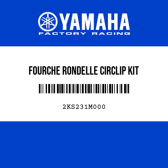 FOURCHE RONDELLE CIRCLIP KIT