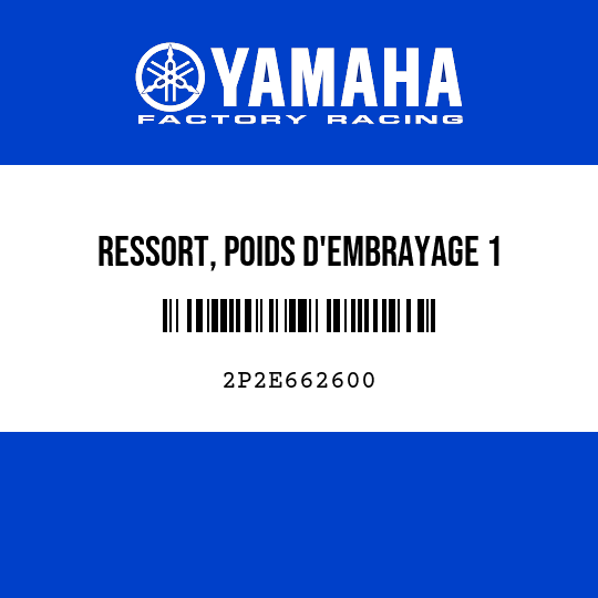 RESSORT, POIDS D'EMBRAYAGE 1