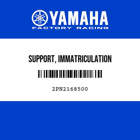 SUPPORT, IMMATRICULATION