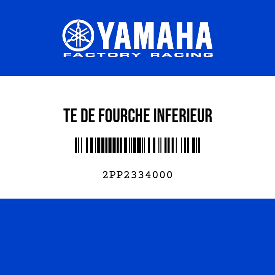 TE DE FOURCHE INFERIEUR