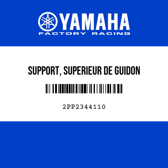 SUPPORT, SUPERIEUR DE GUIDON