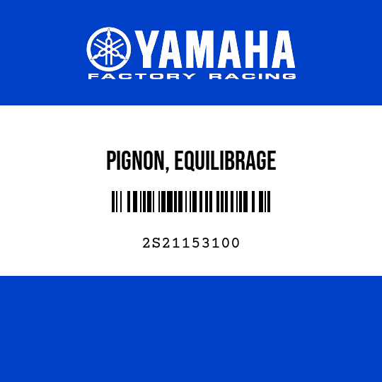PIGNON, EQUILIBRAGE