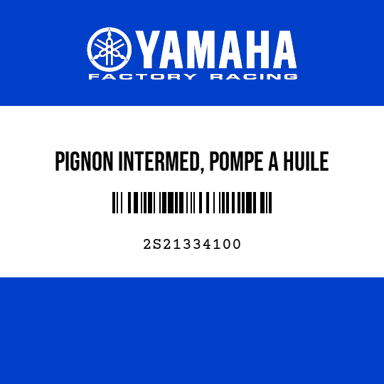 PIGNON INTERMED, POMPE A HUILE